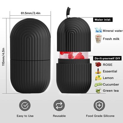 Beauty Ice Roller for Face Massager & Eye Reusable Face Rollers Facial Roller Box