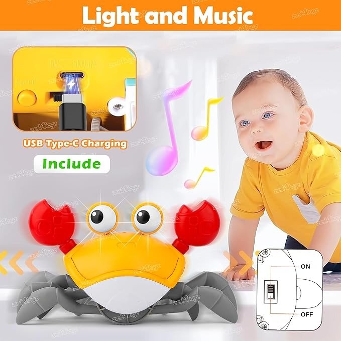Crawling Crab Toy