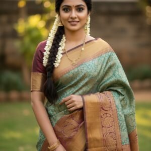 1 Gram Gold Saree-Buzmart